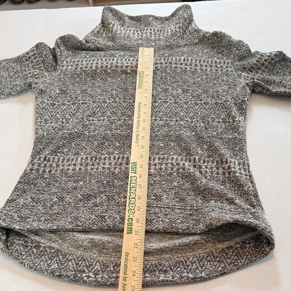 Columbia Funnel Neck Fleece Sweater Size Small - Picture 6 of 14